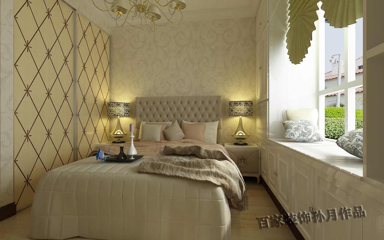 二居 卧室图片来自多啦A梦的百宝袋在金地檀溪88平 后现代风格的分享