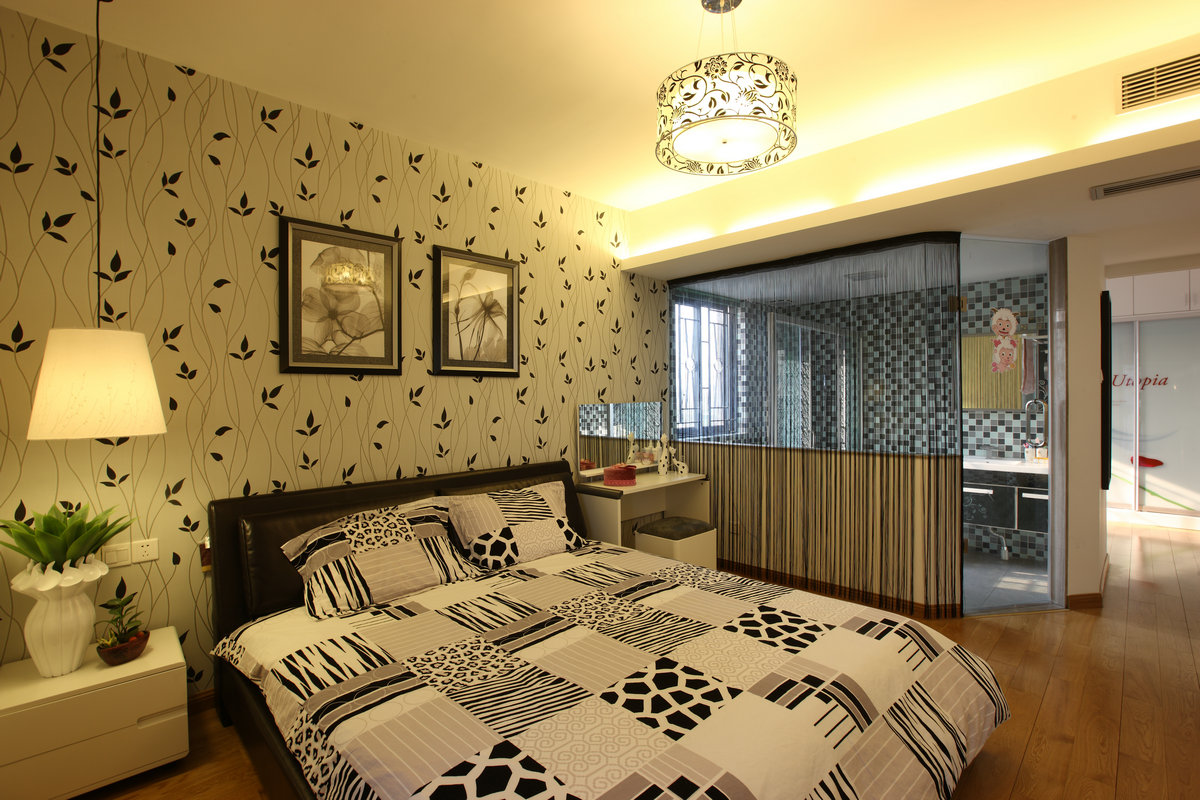 二居 卧室图片来自实创装饰晶晶在誉品谷水湾123平现代风格设计的分享