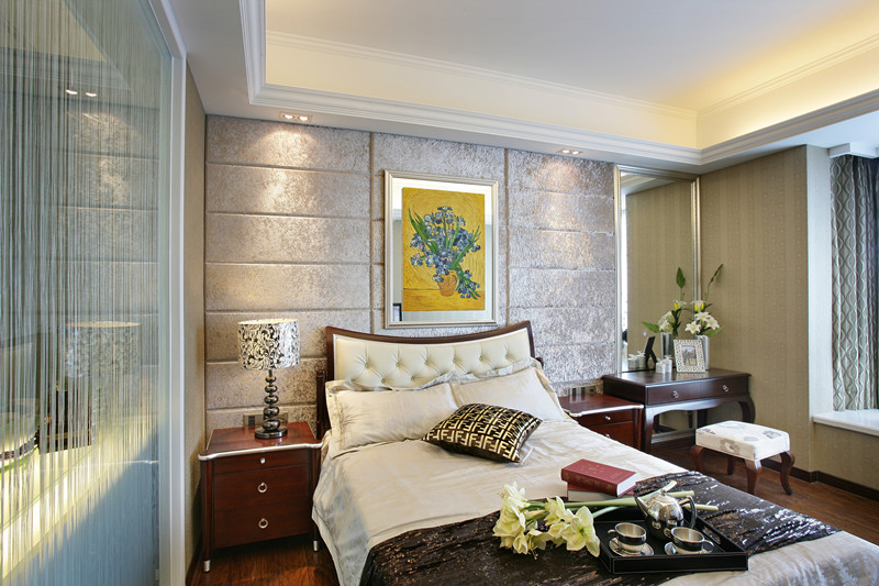 简约 欧式 时尚 大气 温馨 舒适 奢华 别墅 卧室图片来自成都生活家装饰在时尚大气的欧式风格别墅的分享