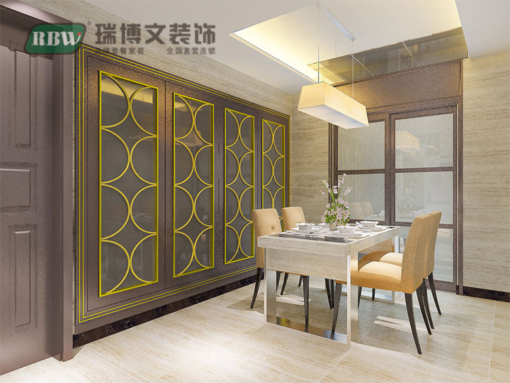 简约 三居 白领 80后 小资 餐厅图片来自冰花-11在【燕都紫庭】140.21平装修效果图的分享