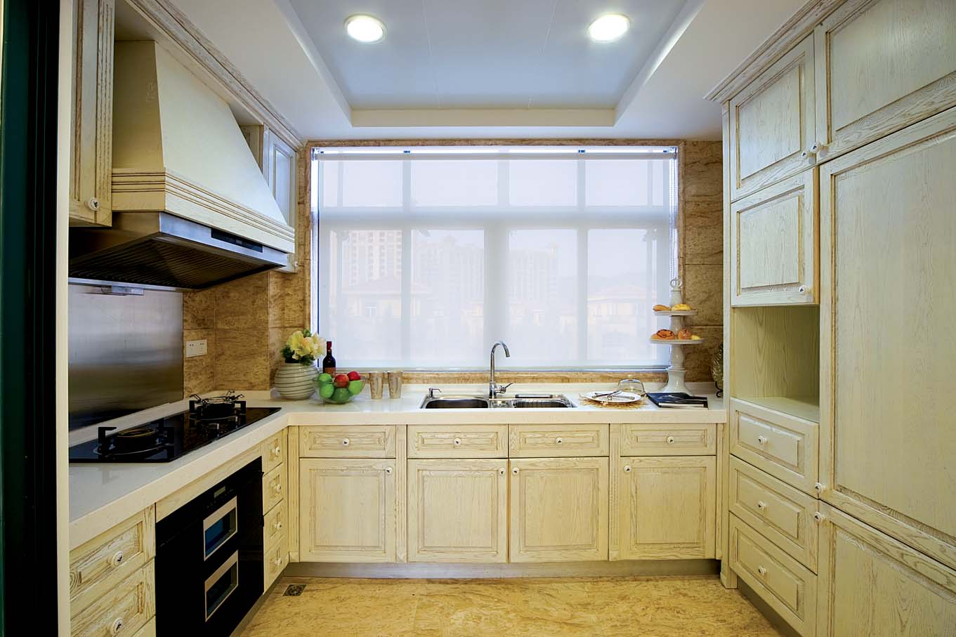 欧式 三居 设计方案 厨房图片来自慕尚族在新世界常青南园案例赏析的分享