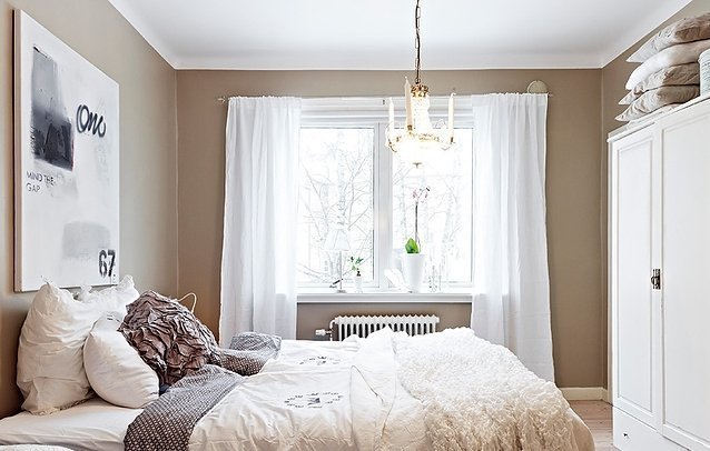 小清新 舒适 温馨 白领 收纳 旧房改造 80后 小资 卧室图片来自周楠在54平北欧爱情公寓的分享