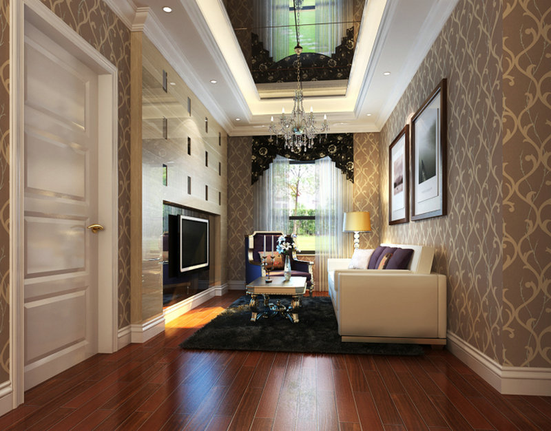 别墅 简约 客厅图片来自实创装饰晶晶在万业紫辰苑230平现代美的分享