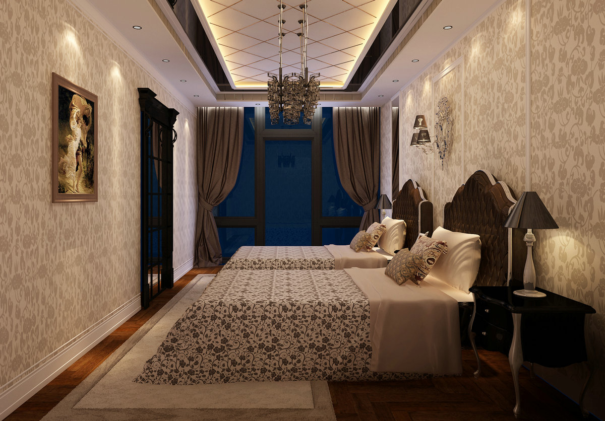 三居 卧室图片来自实创装饰晶晶在森兰名佳159平简欧风格设计的分享