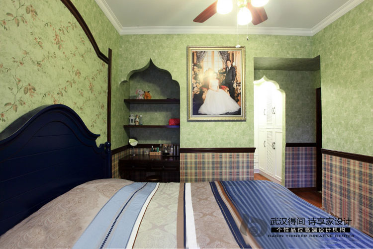 卧室图片来自得间诗享家设计在盛世东方的分享