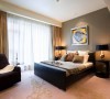 卧室：卧室是整套房子中最私人也是最体现出温馨休闲感的空间，一般在设计时要体现出静谧舒适的感觉，并且与其他空间明显的区别。