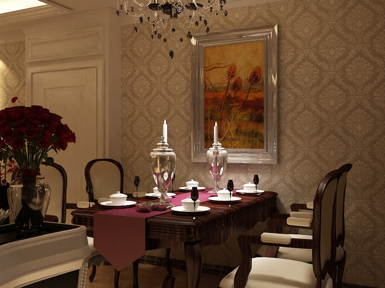 三居 欧式 餐厅图片来自贾凤娇在欧陆经典  简欧风格的分享