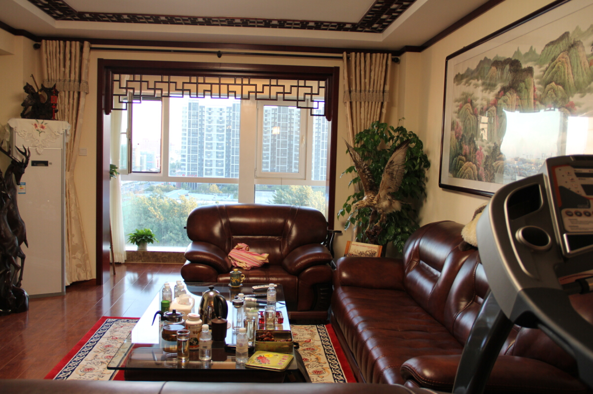 中式 混搭 白领 旧房改造 小资 收纳 客厅图片来自北京老房装修-今朝装饰王丽在采菊东篱下，悠然见南山的分享