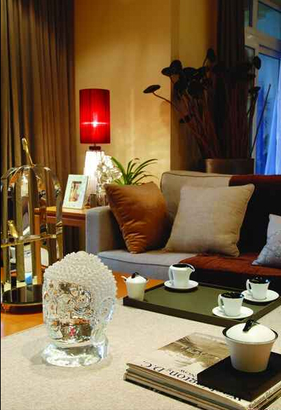 客厅图片来自佰辰生活装饰在137平亲近自然中式家的分享
