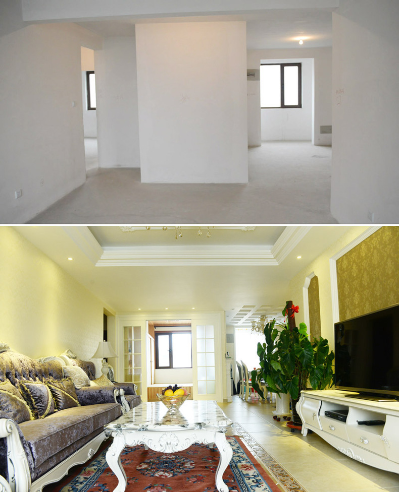 欧式 三居 旧房改造 马赛公馆 客厅图片来自今朝装饰老房装修通王在马赛公馆-欧式实景案例的分享