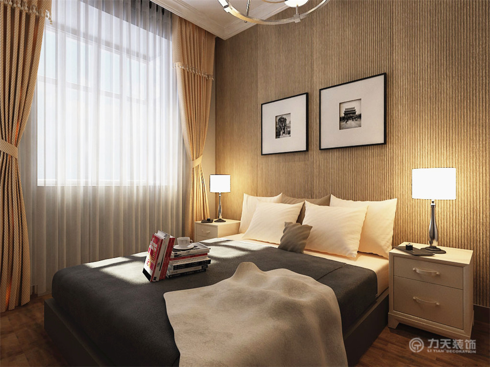卧室图片来自阳光放扉er在北宁湾-80平米-现代风格的分享