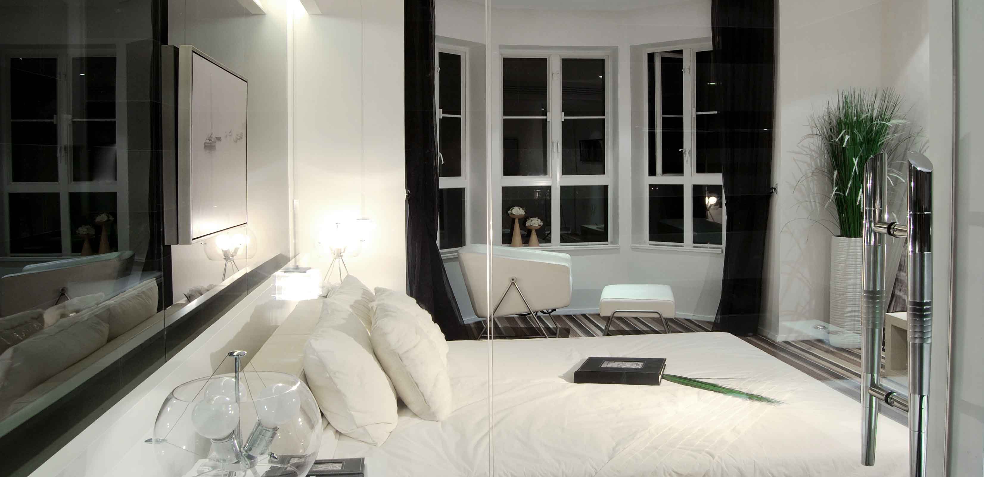 现代风格 三居 白领 卧室图片来自北京今朝装饰刘在建邦华庭144平后现代风格的分享