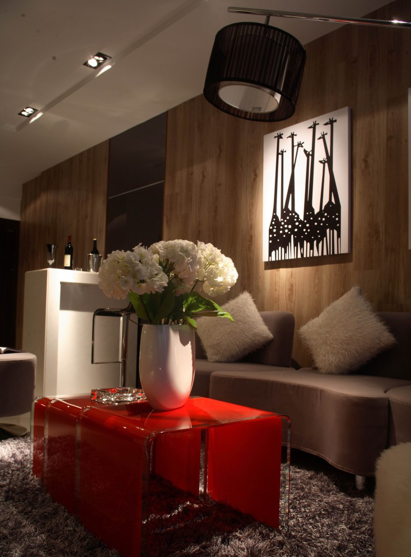 沈阳百家装 百家装饰 金地铂悦 现代简约 客厅图片来自张竟月在现代大气实用型三居室的分享