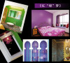 卧室应用丰富的颜色营造出青春的靓丽