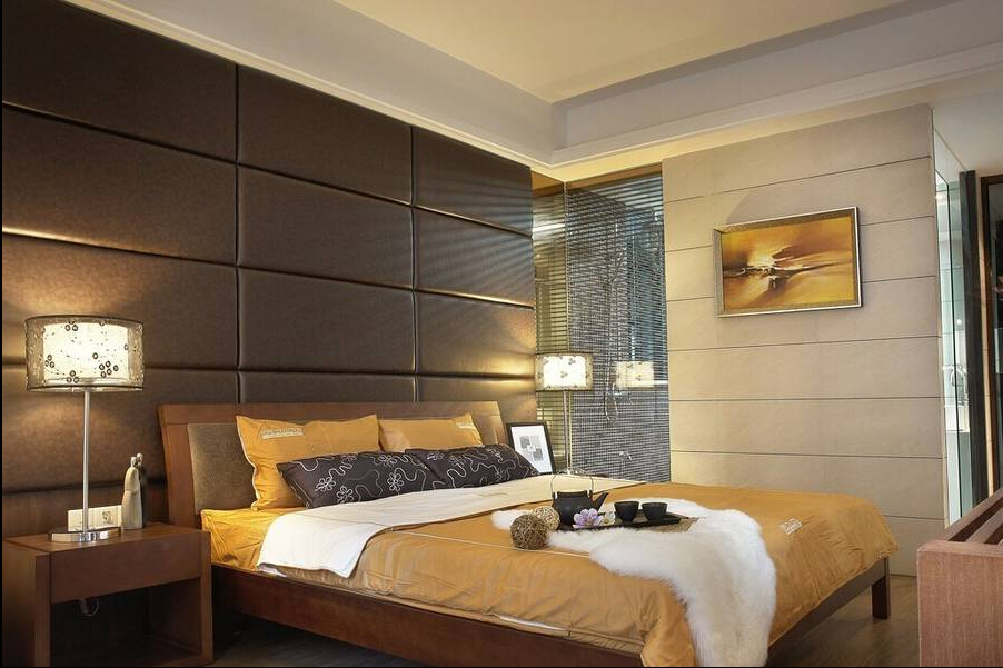 卧室图片来自佰辰生活装饰在127平一分简约 半分中式美居的分享