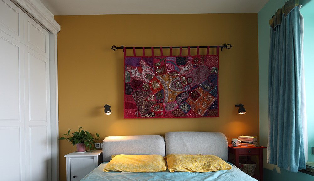混搭 二居 小资 卧室图片来自家装大管家在混搭小时代 170平色彩个性之家的分享