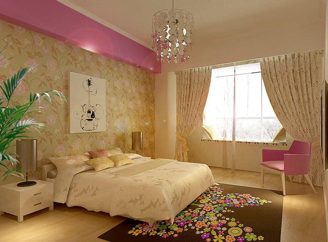 简约 三居 卧室图片来自实创装饰上海公司在125平三居室现代简约风格装修的分享