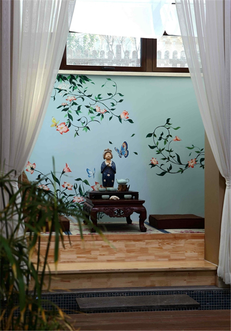 简约 别墅 混搭 现代中式 卫生间图片来自尚层装饰张迪在保利西山林语别墅530平混搭风格的分享