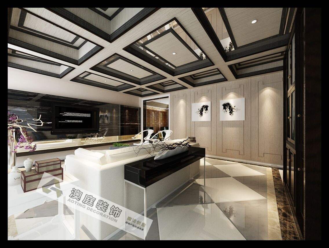 二居 三居 白领 小资 客厅图片来自武汉澳庭装饰工程有限公司在汉水琴台的分享