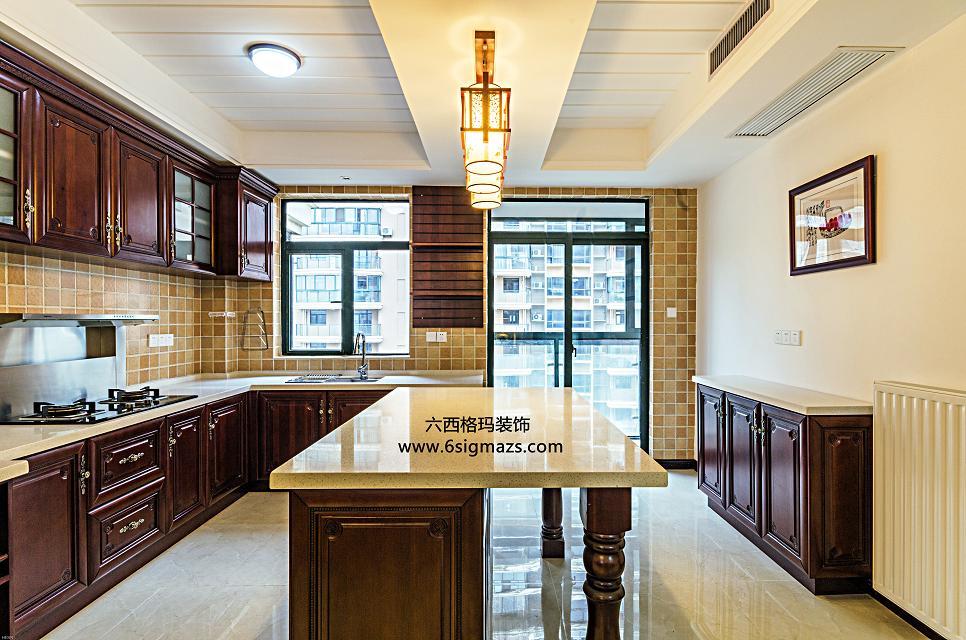 中式 三居 收纳 二手毛坯 80后 厨房图片来自六西格玛装饰公司在联通佳苑中式风格硬装毕业照的分享