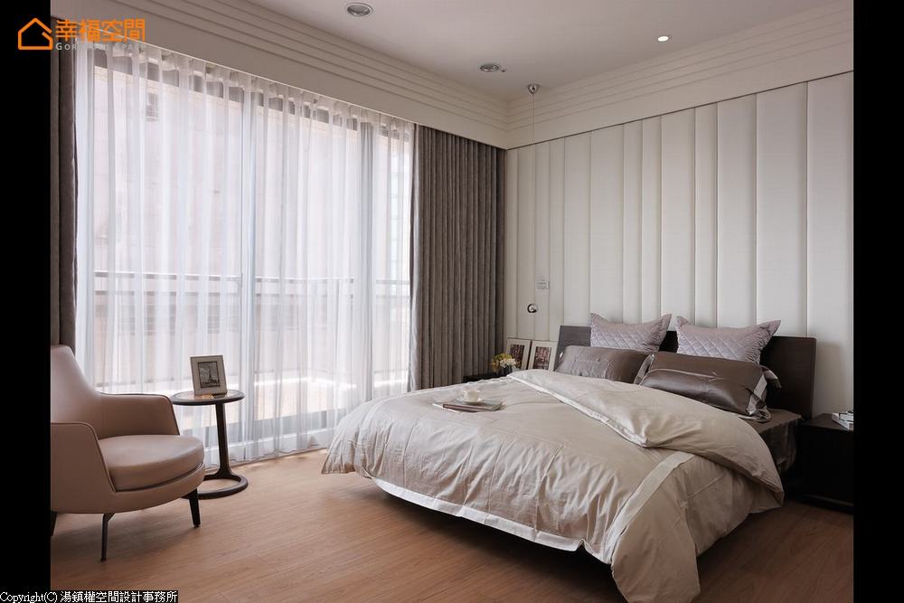 二居 现代 简约 卧室图片来自幸福空间在超完美尺度 165平当代美宅的分享