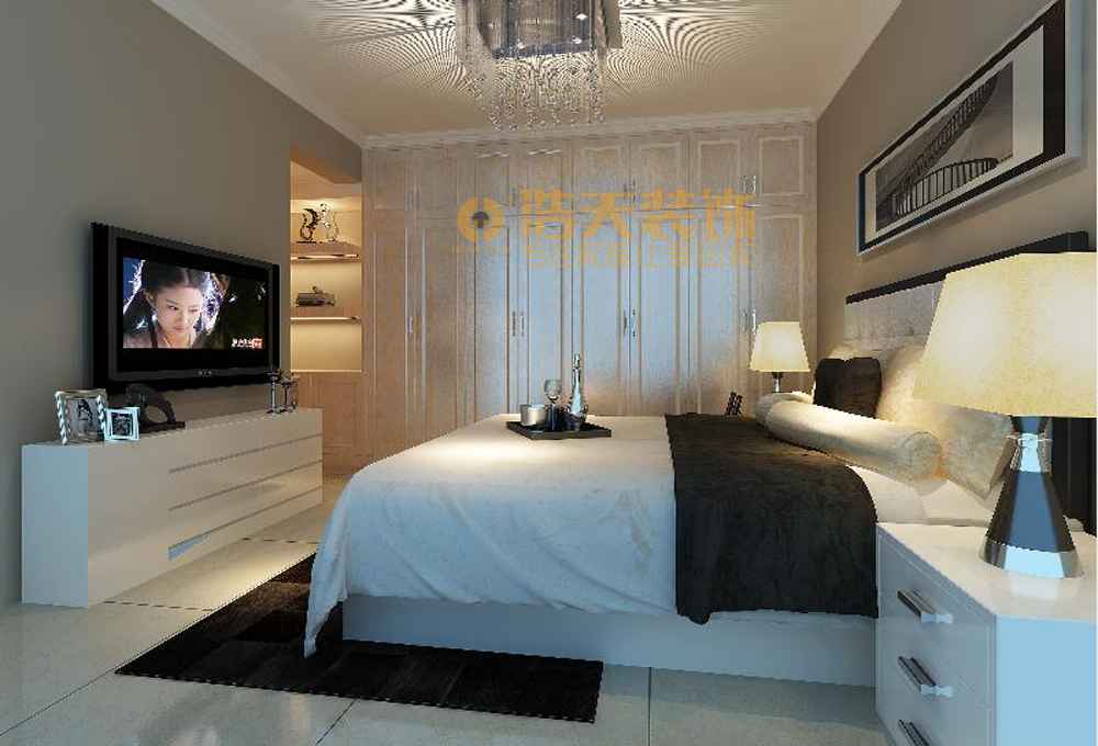 卧室图片来自深圳市浩天装饰在喜福汇陈小姐的分享