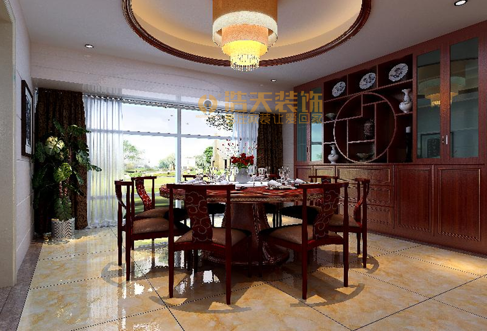 餐厅图片来自深圳市浩天装饰在阳光天健林先生的分享
