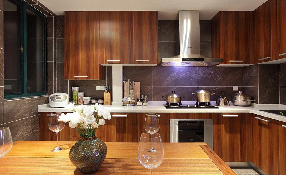 二居 厨房图片来自成都生活家装饰在89平现代中式舒适简约3居室的分享