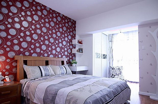 简约 二居 白领 80后 慕尚族 装修设计 卧室图片来自慕尚族在89平  现代简约风格的分享