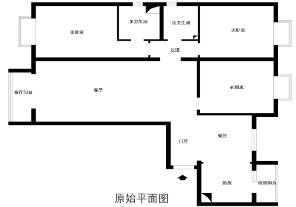 欧式 别墅 三居 小资 浪漫 户型图图片来自实创装饰都琳在首创汇景湾的分享