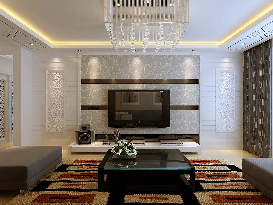 简约 一居 客厅图片来自实创装饰上海公司在49平小户型先现代简约风格的分享