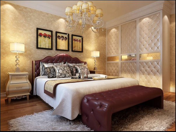 简约 欧式 三居 白领 收纳 80后 小资 卧室图片来自实创装饰百灵在奢华首城汇景湾132 平米三居室的分享