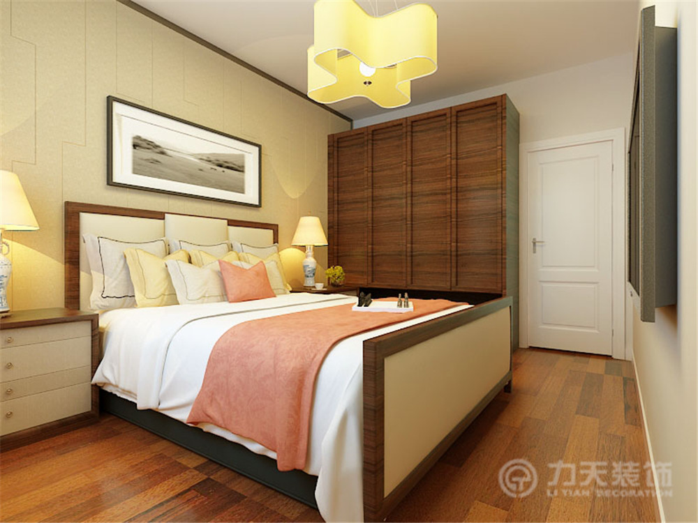 中式 四居 白领 收纳 80后 小资 卧室图片来自阳光放扉er在水岸公馆-160㎡-新中式风格的分享