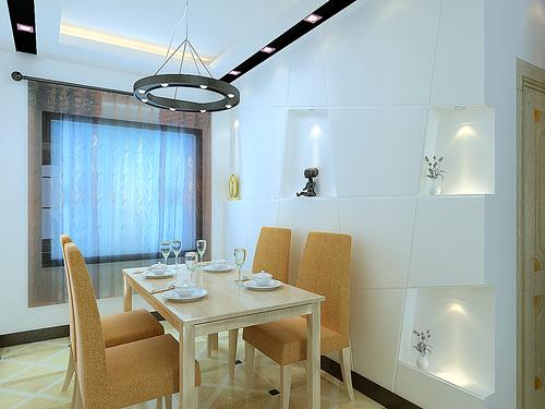 三居 简约 餐厅图片来自贾凤娇在北京合建 花雨汀现代简约风格的分享