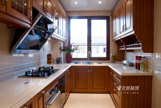 新古典 别墅装修 高端设计 中式风格 红木家具 厨房图片来自元洲葡萄在原河名墅E22户型587㎡中式装修的分享