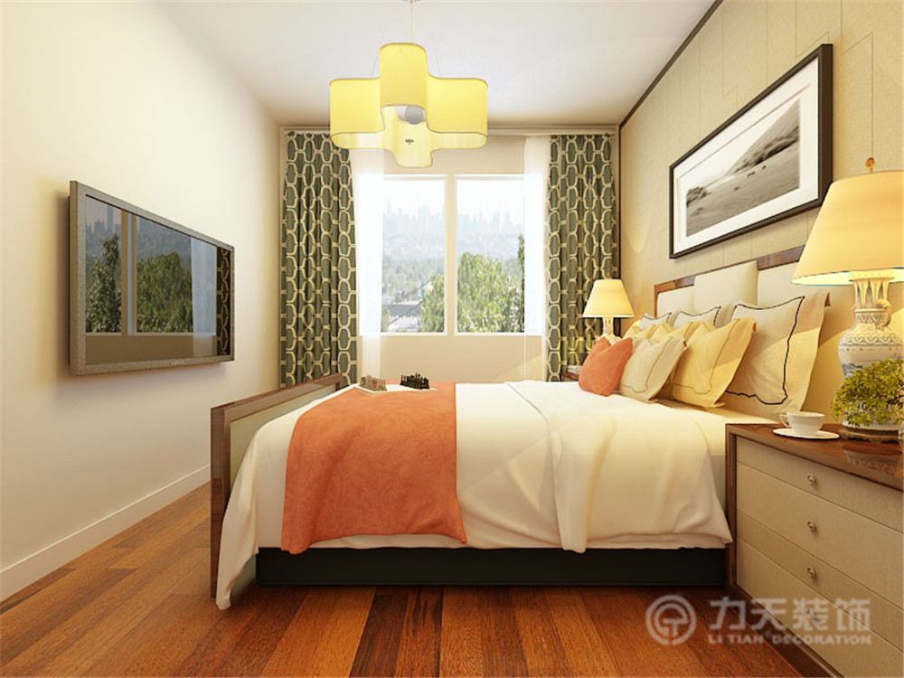 中式 四居 白领 收纳 80后 小资 卧室图片来自阳光放扉er在水岸公馆-160㎡-新中式风格的分享