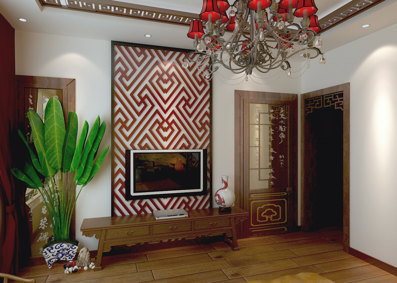 混搭 别墅 客厅图片来自实创装饰上海公司在230平混搭风格装修的分享