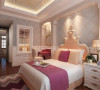 北京别墅装修——美式风格 女孩卧室