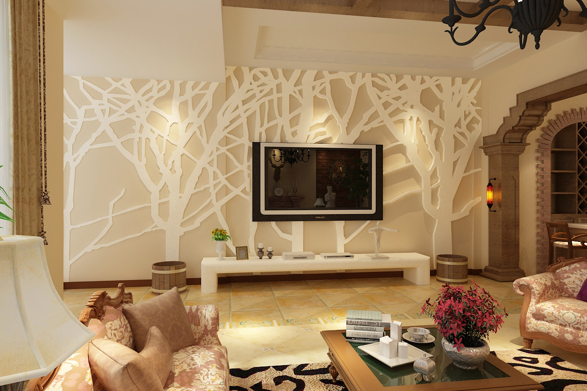 混搭 别墅 客厅图片来自实创装饰上海公司在230平混搭风格装修的分享