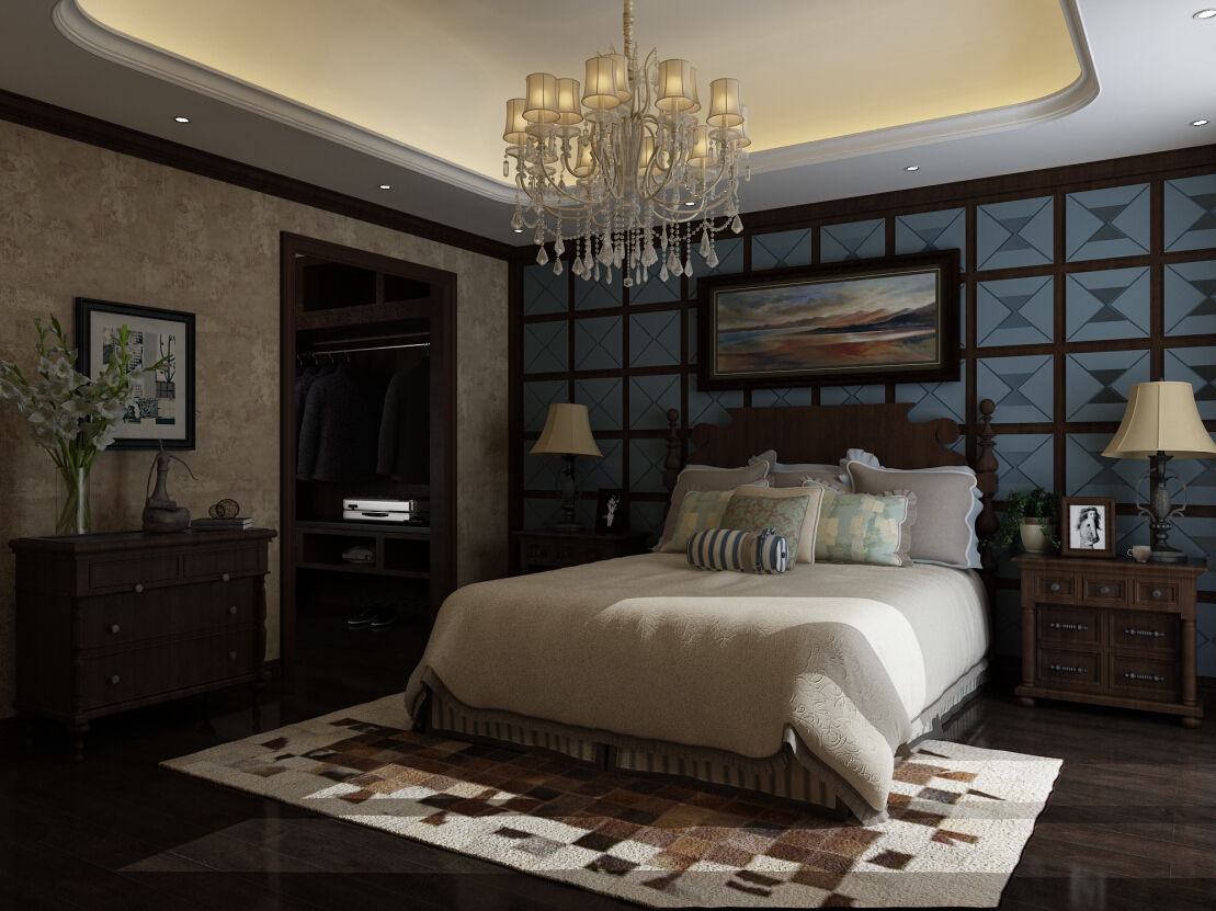 别墅 卧室图片来自尚层别墅设计在京基鹭府经济、实用、舒适方案的分享