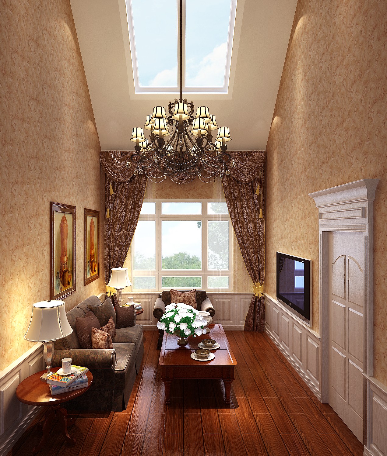 客厅图片来自石俊全在华丽、高雅的古典风的分享