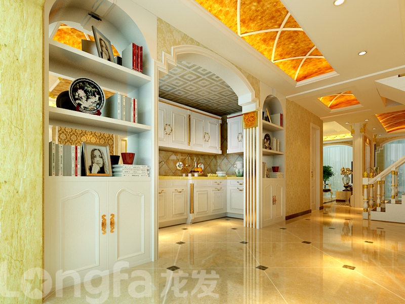 欧式 别墅 白领 80后 小资 厨房图片来自北京龙发装石家庄分公司在苹果城欧式别墅的分享