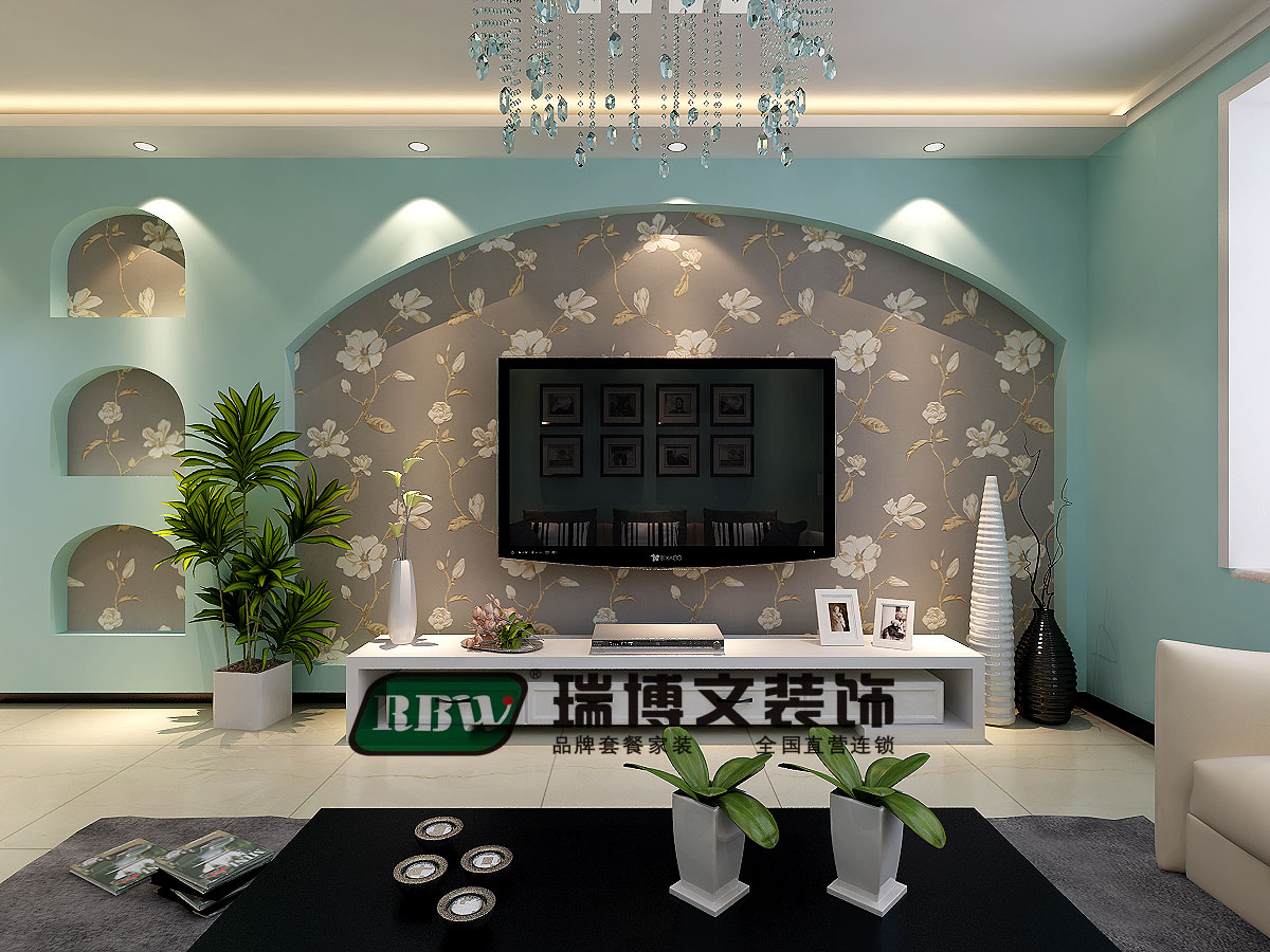 客厅图片来自石家庄瑞博文装饰小然在和平时光103平田园风格装修的分享