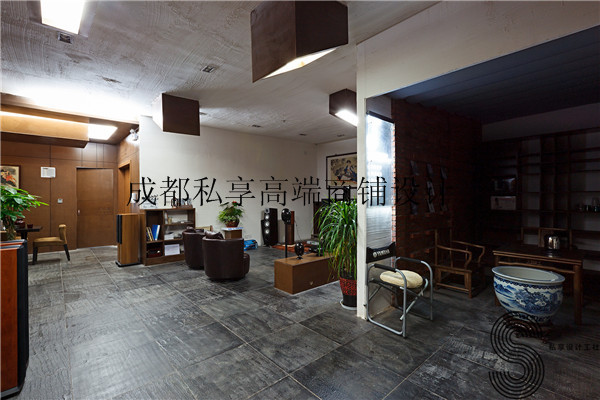 影音店装修 商铺装修 店铺设计 瓷砖店装修 展厅设计 精品店设计 旗舰店设计 其他图片来自成都私享在KEF极致影音体验店的分享