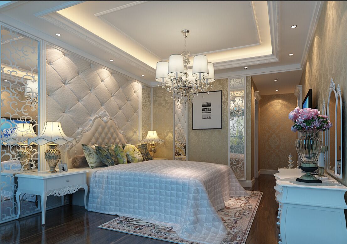 银基王朝 简约风格 白领 小资 80后 卧室图片来自郑州东易日盛装饰在简约风格；《别样的享受》的分享