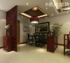 万科金色城市中式90平米二居室