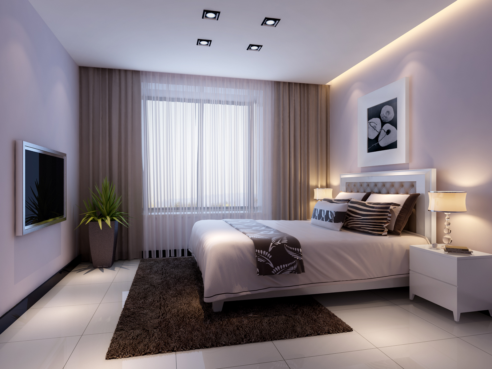 简约 二居 卧室图片来自实创装饰上海公司在两居室简约风格的分享