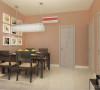 家居所有的主要颜色搭配是以白黑粉为主色，家居的选择是以混搭为要素。