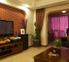客厅电视墙造型细节，古朴典雅！