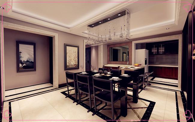 三居 中式 客厅 厨房 餐厅 茶室 卧室 卫生间 餐厅图片来自方林装饰在奉天九里·最炫民族风的分享